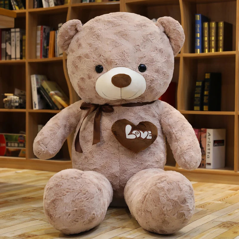 Large 60cm Teddy Bear Plush Pillow | Love Gift | Braviixx