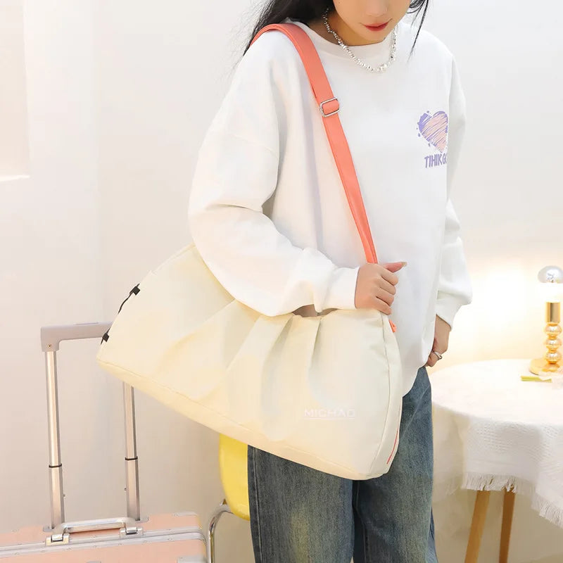 Gym & Travel Shoulder Bag | Separate Shoe Compartment | Braviixx