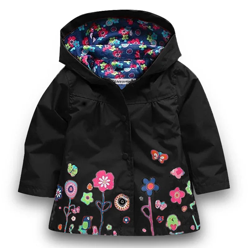 Kids’ Hooded Full-Opening Jacket | Braviixx