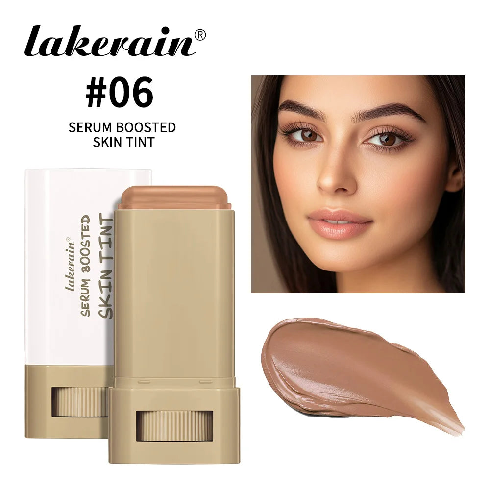 Skin Tint Foundation Stick | Serum Boosted · Moisturising · Buildable Coverage | 5 Shades | Braviixx