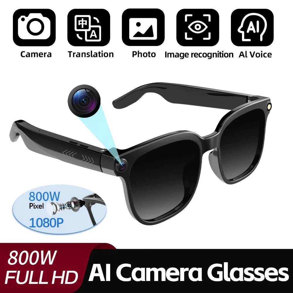 Camera Smart Glasses with Bluetooth Audio | Braviixx