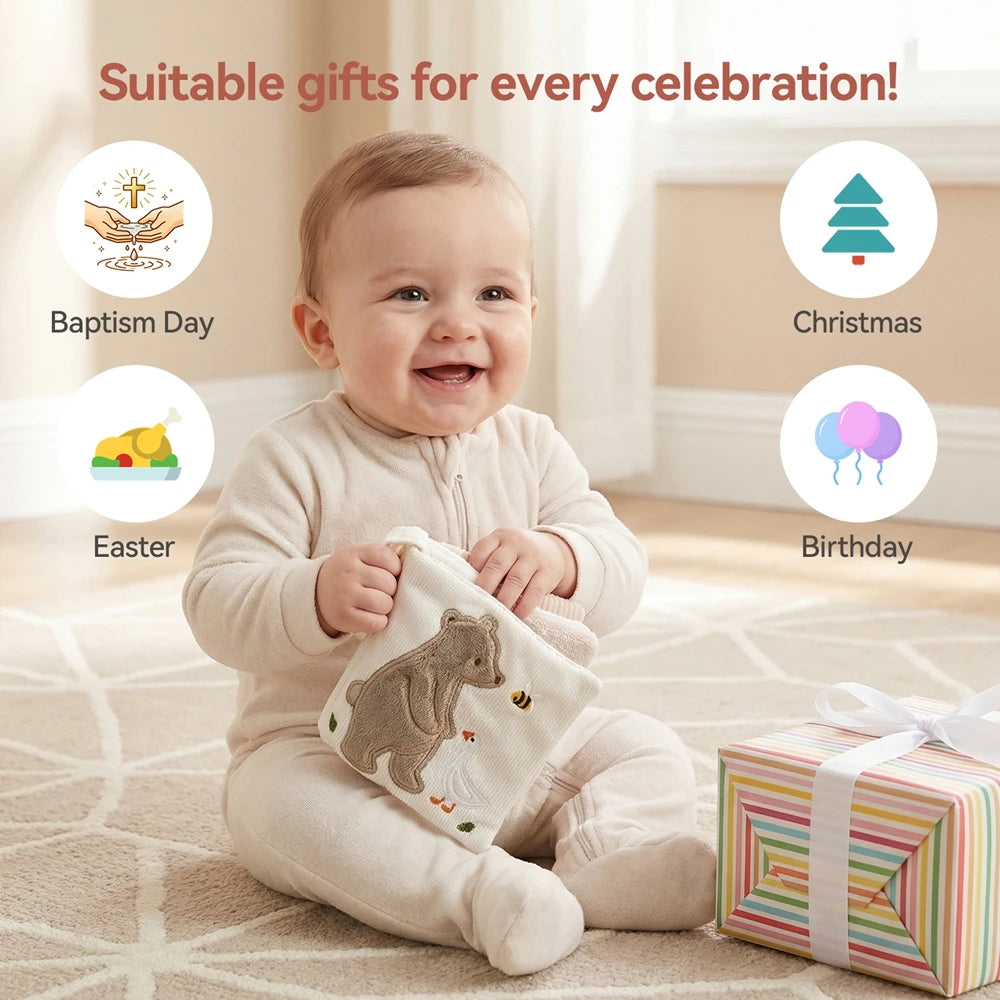 Baby Crinkle Cloth Activity Book | Braviixx