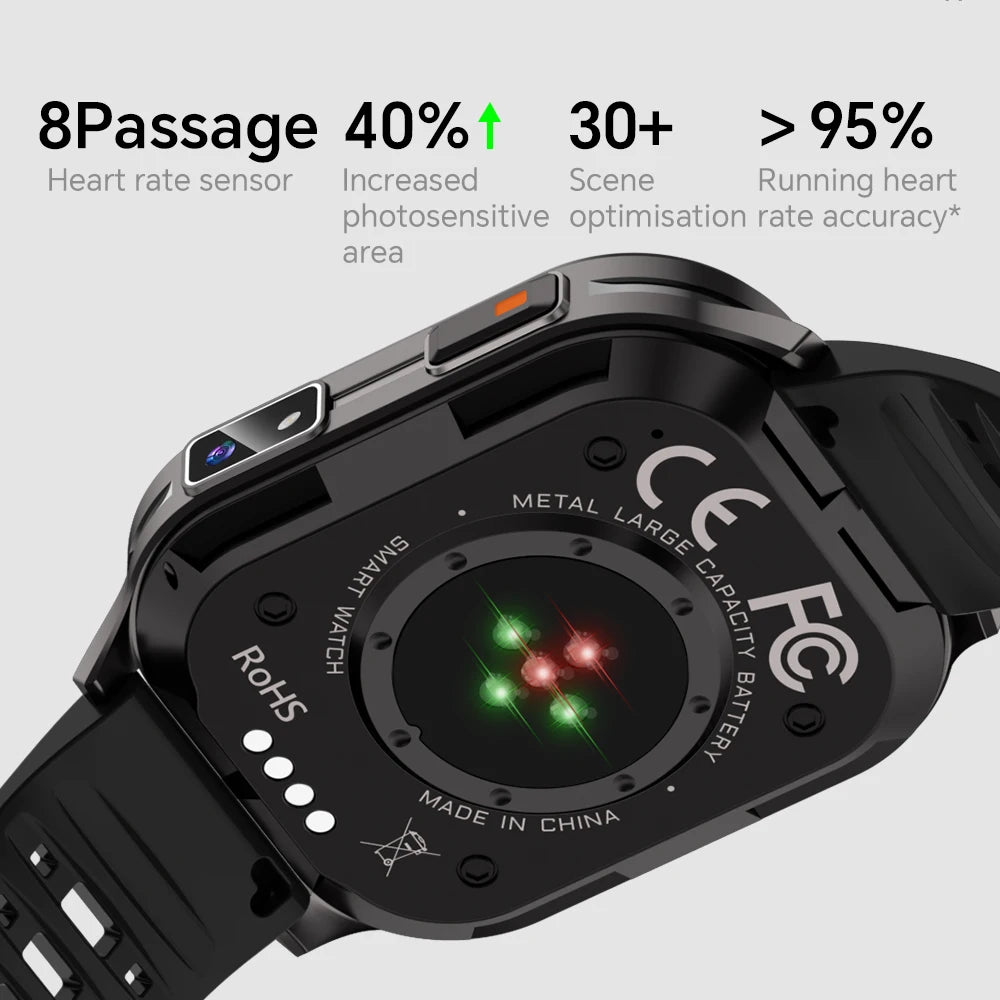 Camera Smartwatch | Bluetooth Calls & LED Flashlight | Braviixx