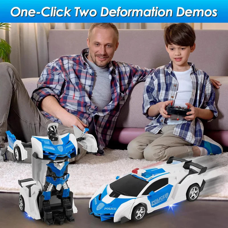 2-in-1 Transforming RC Car & Robot | Braviixx