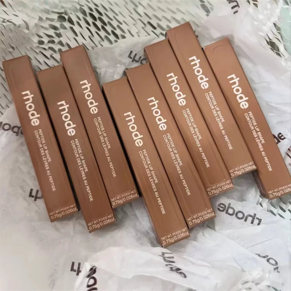 Rhode Skin Peptide Lip Shape Pen Lip Liner Long Lasting Lip Tint Pencil Pen Makeup Lipstick Powder Blusher Gloss Rouge Makeup