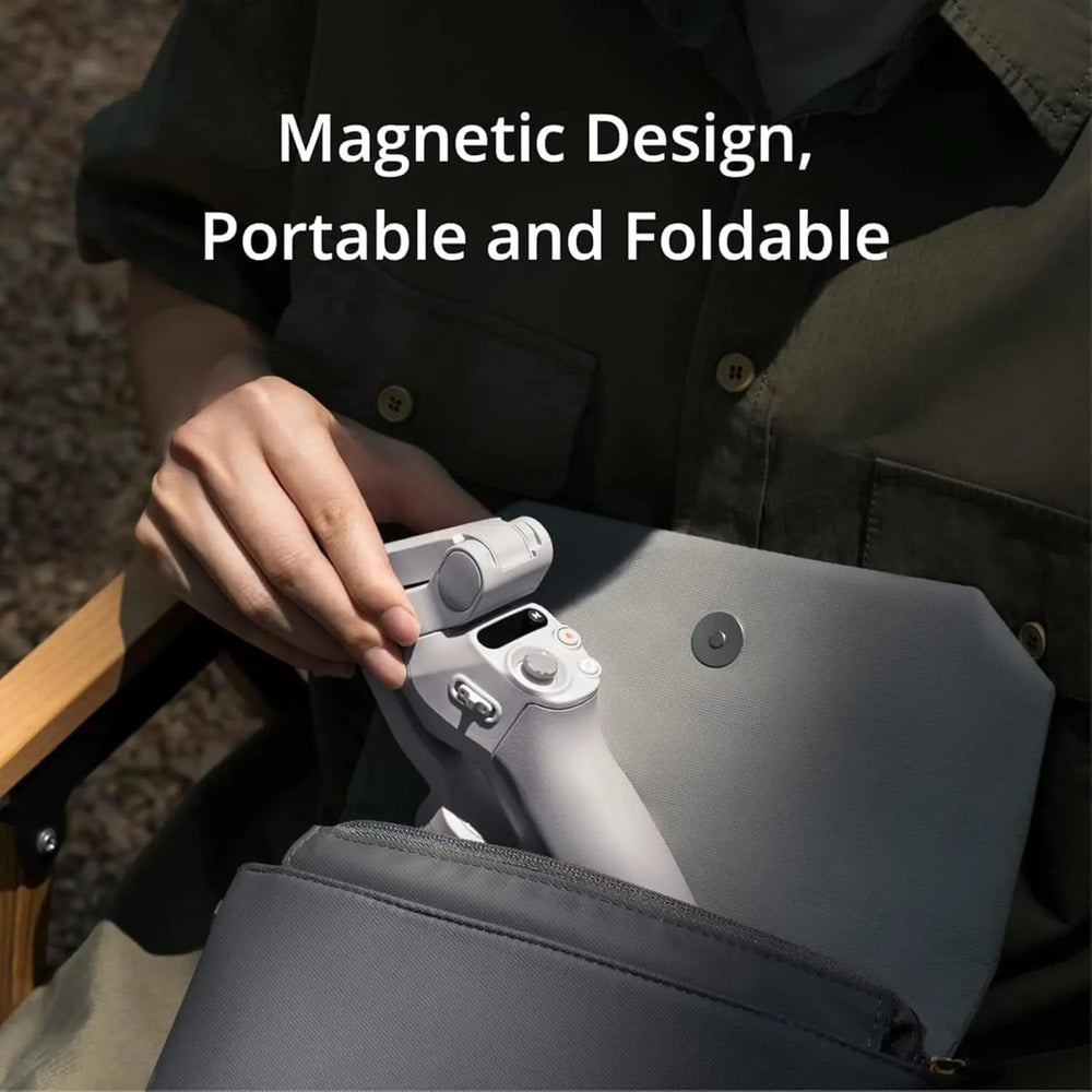 3-Axis Phone Gimbal Stabilizer | Foldable Smartphone Gimbal with Magnetic Clamp & Tripod | Braviixx