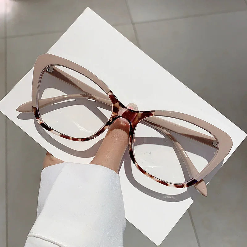 ERIKOLE Cat Eye Reading Glasses | Colour Block Frame · HMC Lens · Plain or +1.00 to +4.00 | Braviixx