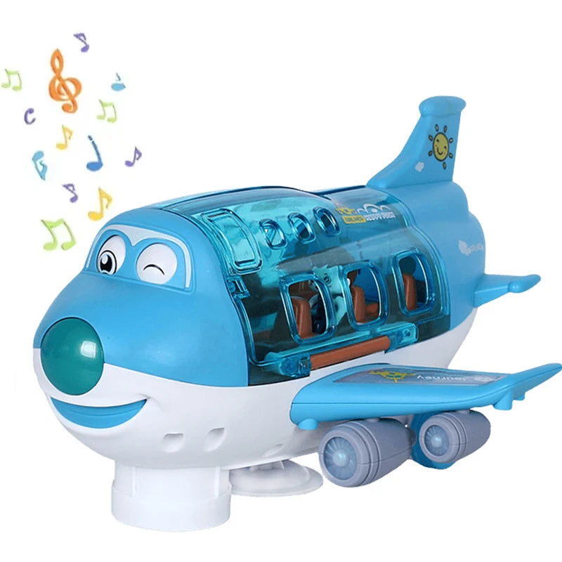 Electric Airplane Toy with Lights & Music | Braviixx