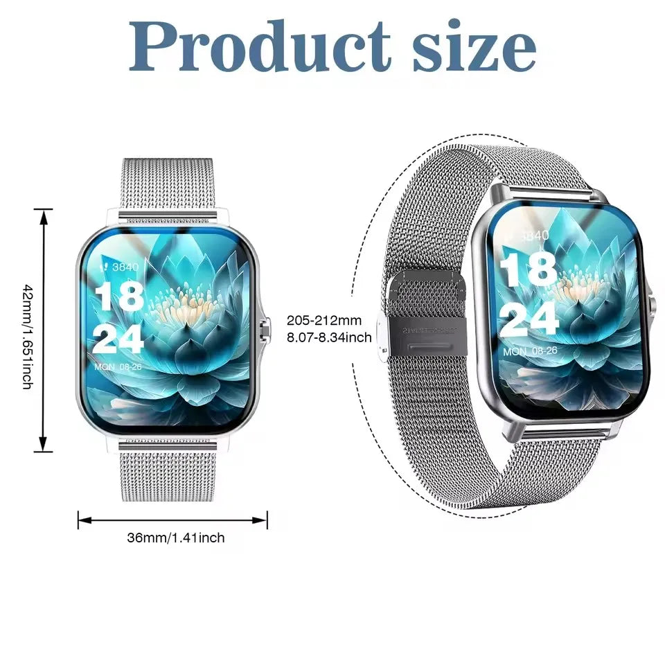 5ATM Bluetooth Calling Smart Watch with Sports Mode & Custom Dials | Braviixx