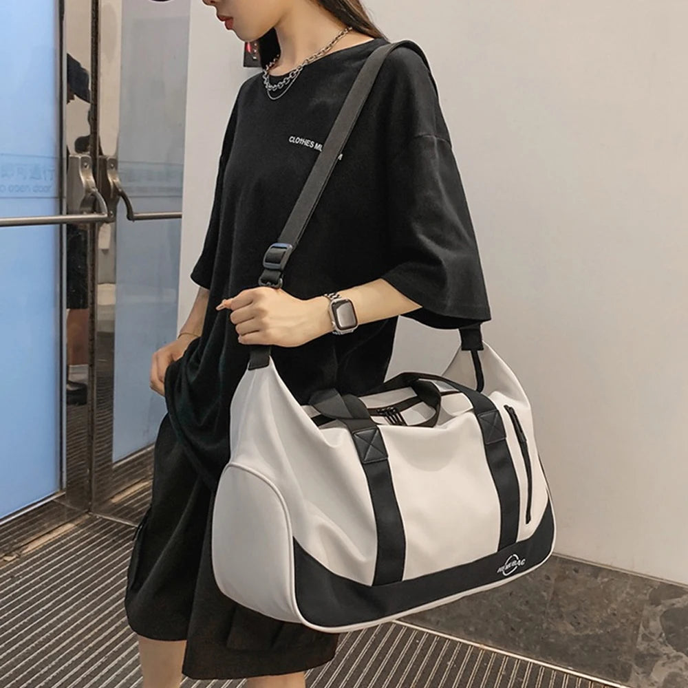 Unisex Gym Duffel Bag | Shoe & Wet Compartments | Braviixx