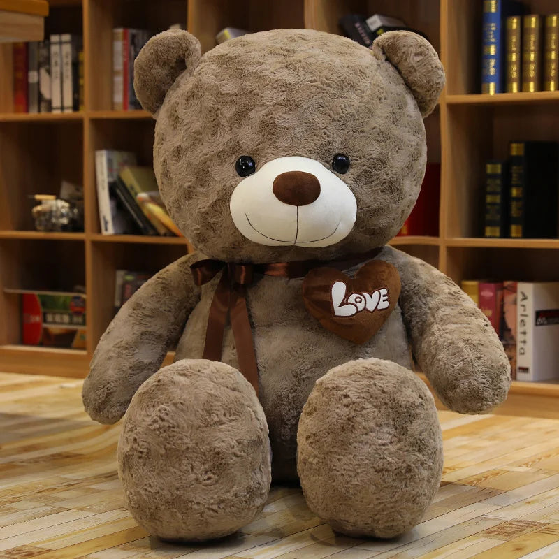Large 60cm Teddy Bear Plush Pillow | Love Gift | Braviixx