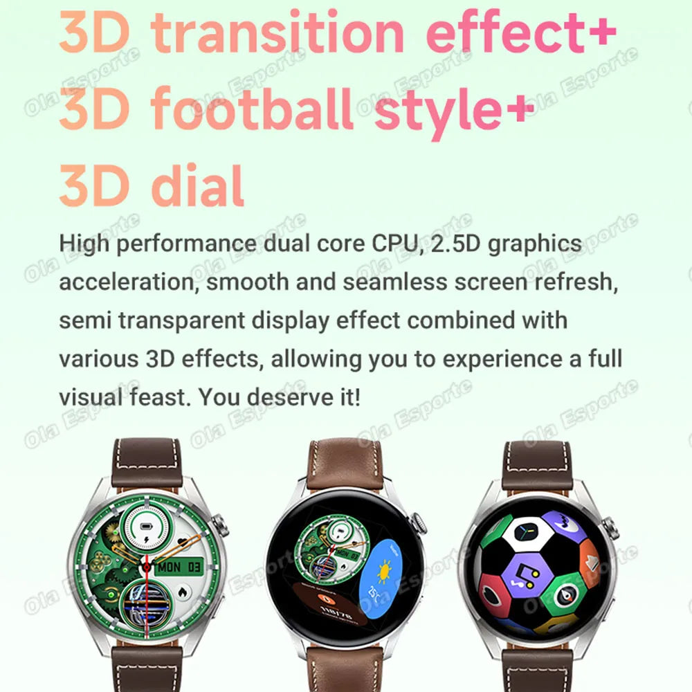 AMOLED Smart Watch with Voice Calling & 360×360 HD Display | Braviixx