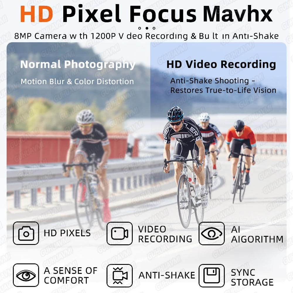 Camera Smart Glasses with Bluetooth Audio | Braviixx