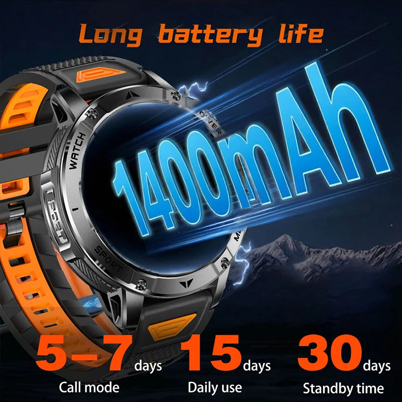 1.7-inch Rugged IPS Smart Watch | Braviixx