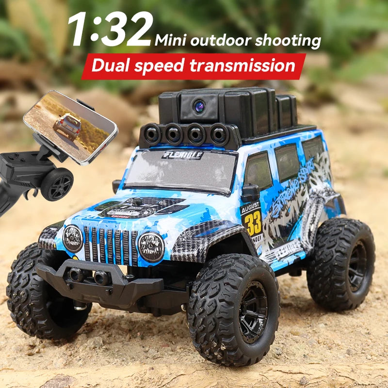 1:32 Mini RC Off-Road Car | Camera Options | Braviixx