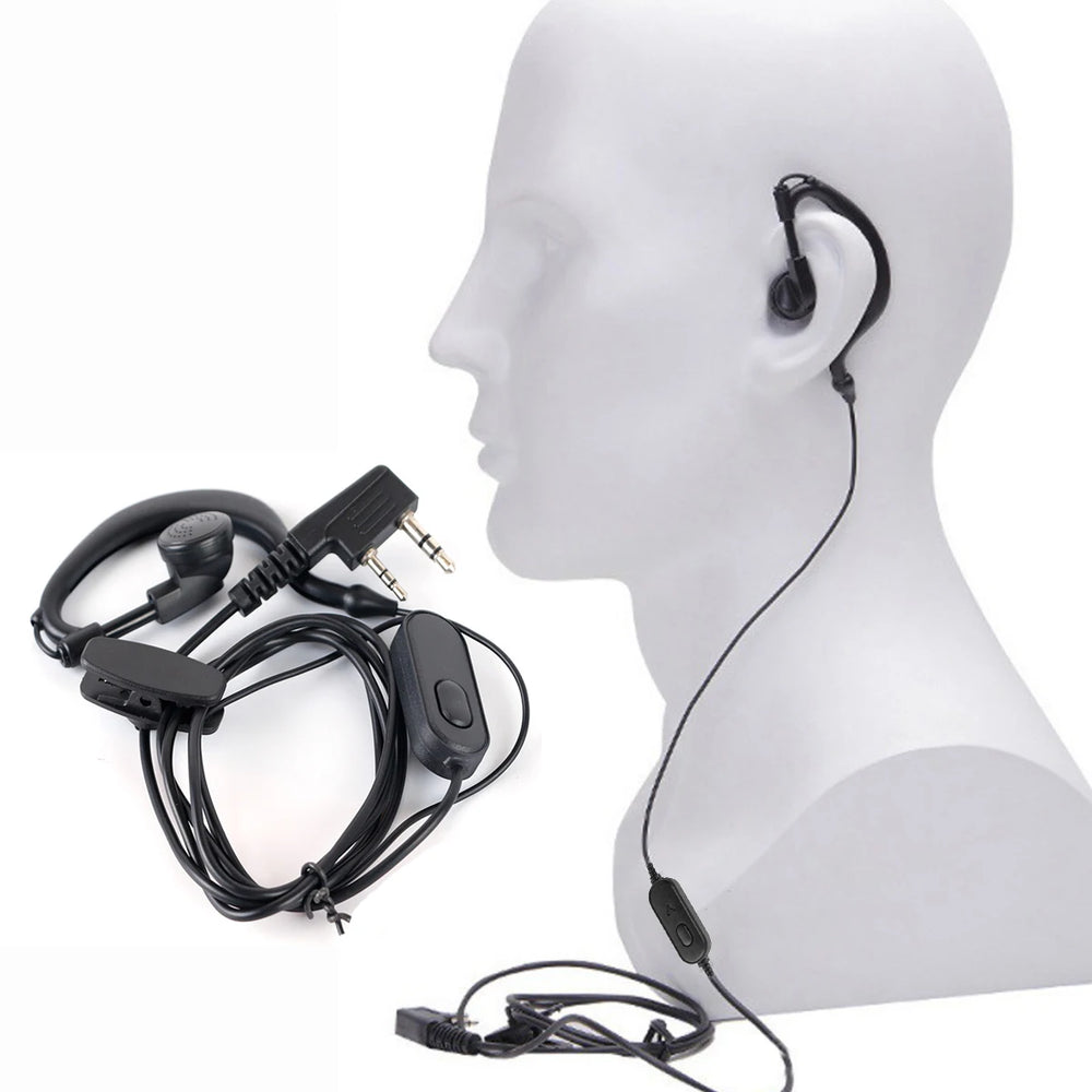 2-Pin K-Port Walkie Talkie Earpiece | Braviixx