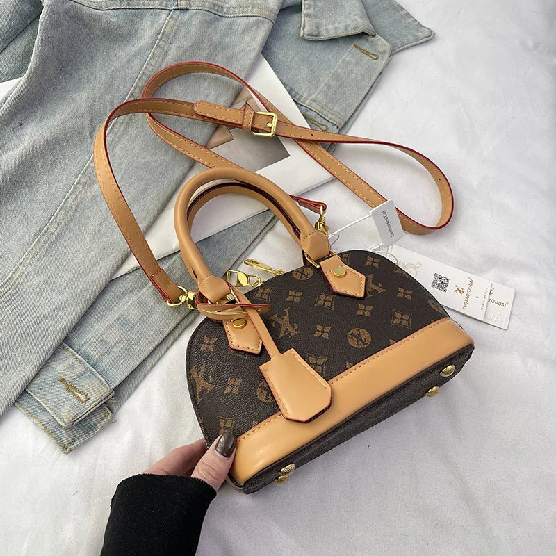 Women's Dome Handbag | Top Handles & Shoulder Strap | Braviixx