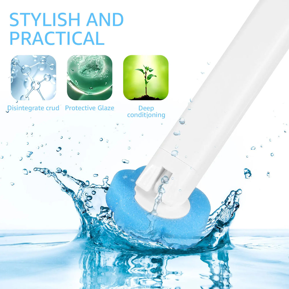 Disposable-Head Toilet Cleaning Brush | Braviixx