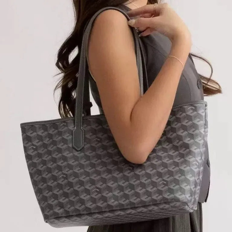 Women's Christyng Monogram Tote Bag | Mother-Child Set · Large Capacity · 10 Colours | Braviixx