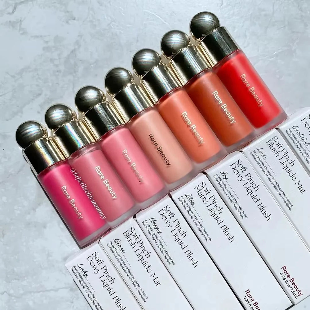 Liquid Blush & Lip Gloss Makeup Set | Waterproof Cheek Blusher & Plumping Lip Colour