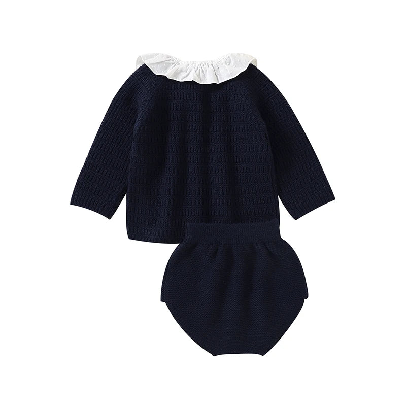 Knitted Baby Pullover Outfit | Braviixx