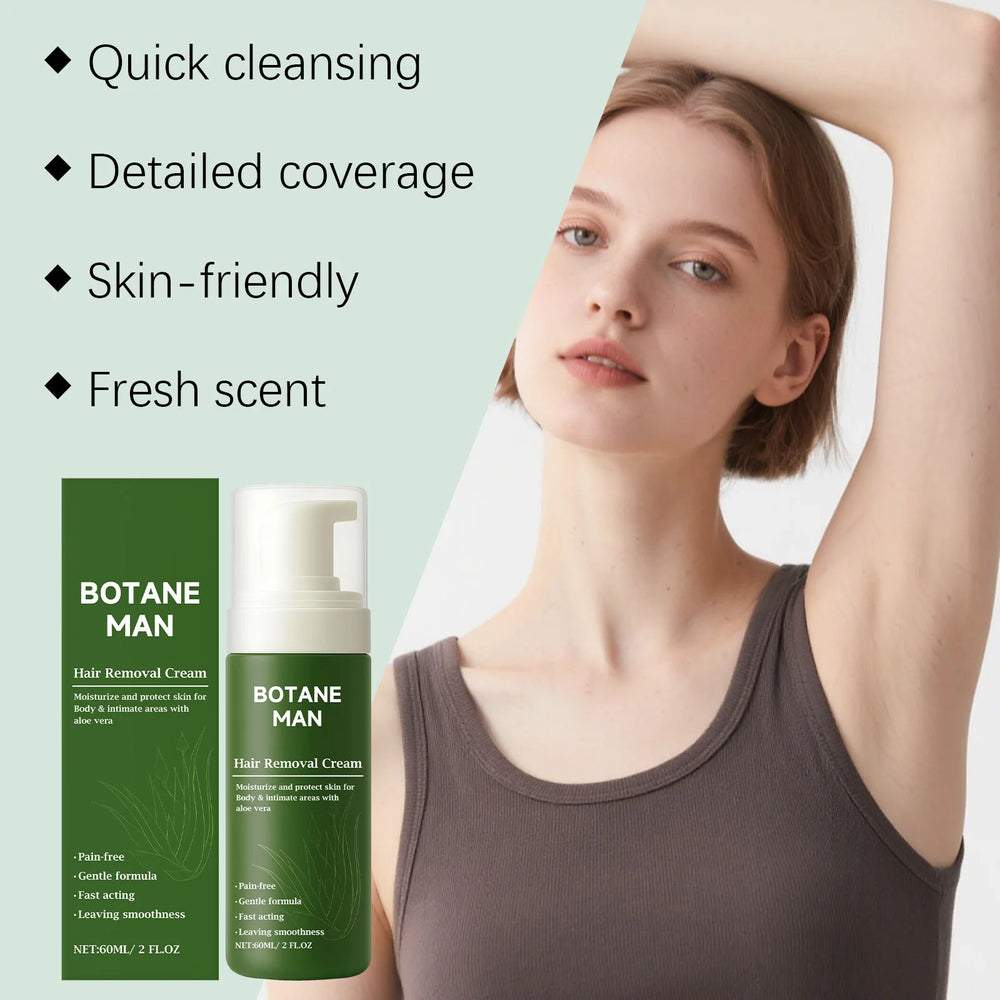 Hair Removal Spray | Nourishing Hair Remover for Men & Women | Braviixx