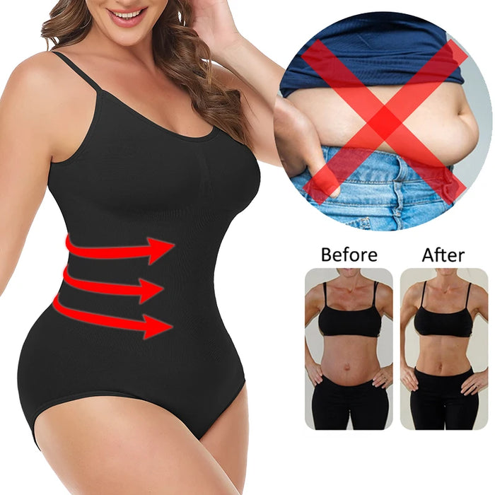 Full Body Shaper Bodysuit | Tummy Control Butt Lifter Push-Up Waist Trainer | S–XXXL | 5 Colours | Braviixx
