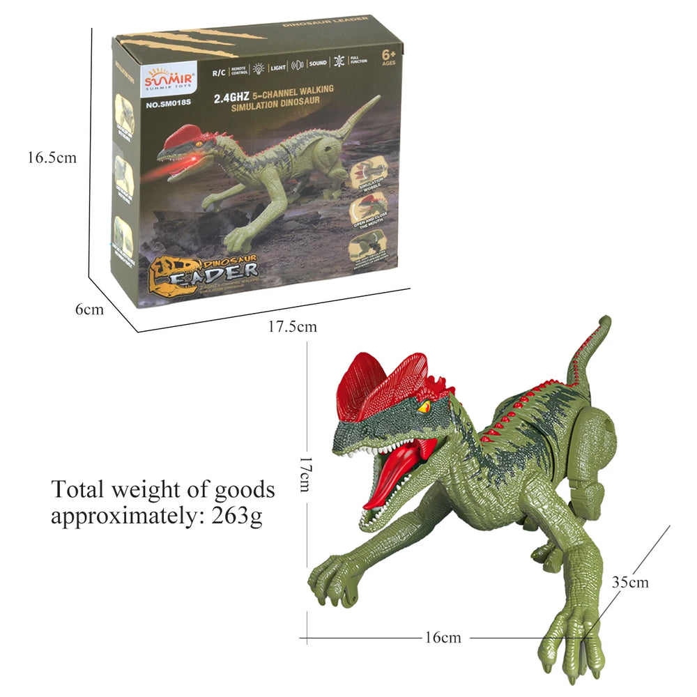2.4GHz Remote Control Walking Dinosaur Toy | Braviixx