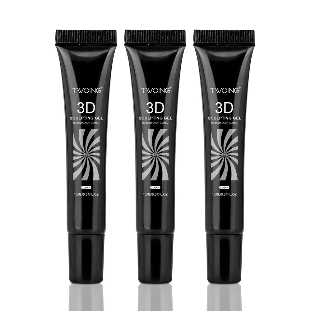 10ml 3D Nail Art Sculpting Gel | 1 or 3-Piece Options | Braviixx