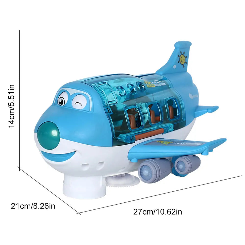 Electric Airplane Toy with Lights & Music | Braviixx