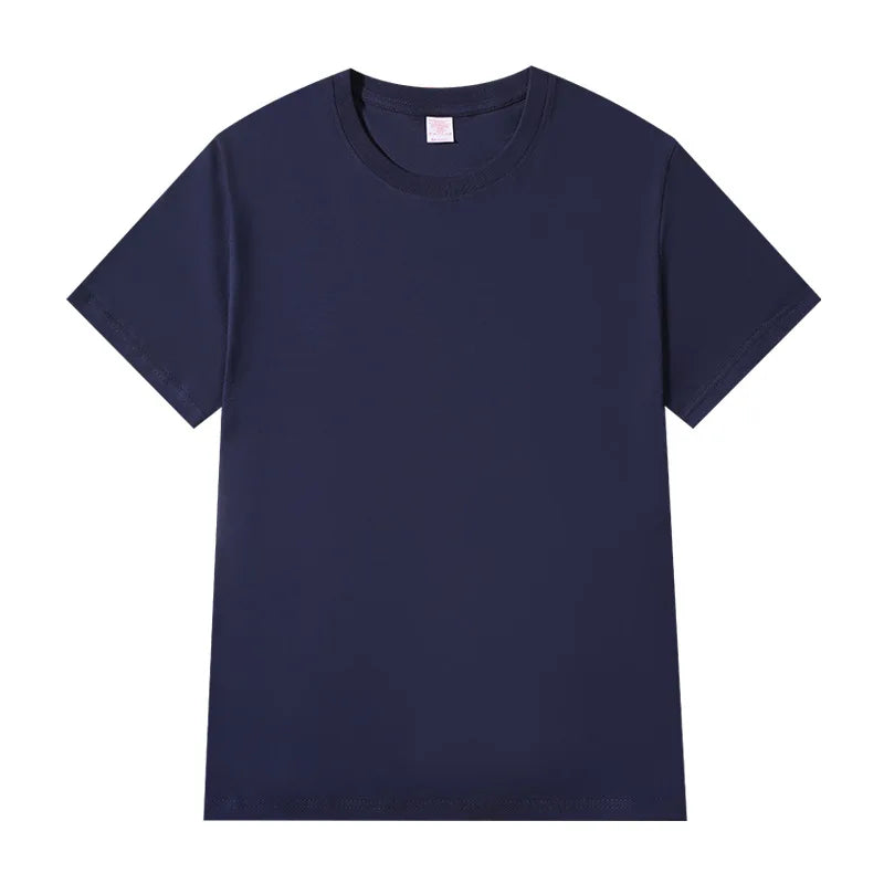 Women T-shirts 2026 Tops Solid Short Sleeve Loose O-neck Cotton Casual Ladies Shirts Harajuku Korean Summer Woman Tshirts
