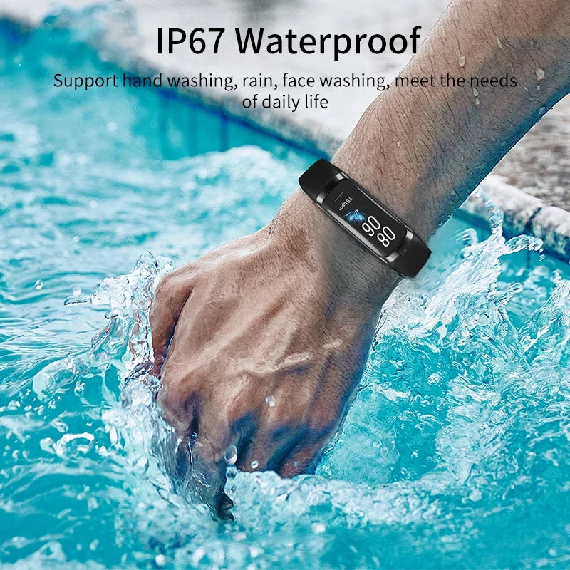 Waterproof Smart Watch with Heart Rate & Body Temperature Monitor | Braviixx