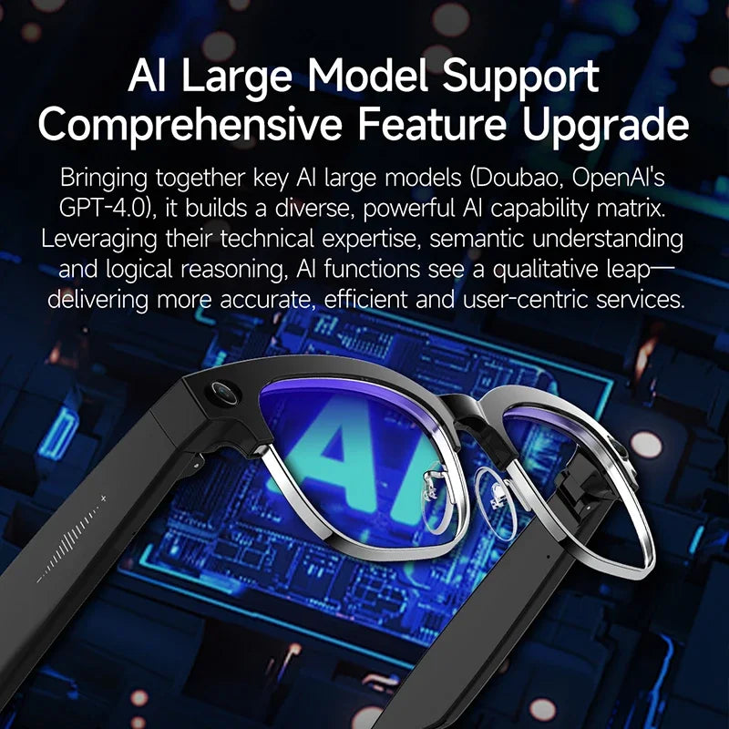 8MP AI Translation Camera Sunglasses | Braviixx