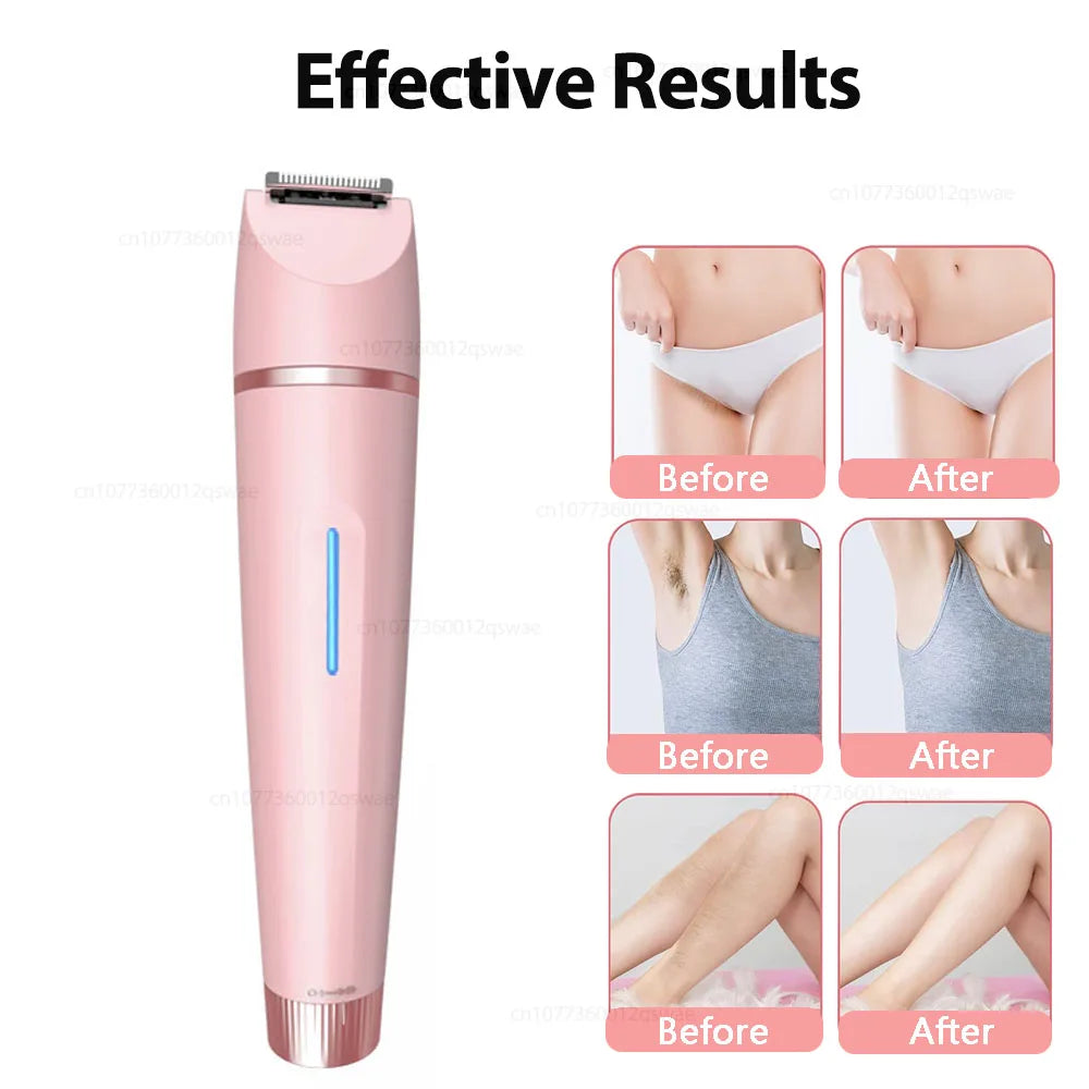 3-in-1 Women's Electric Shaver | Body, Face & Nose Trimmer | Braviixx