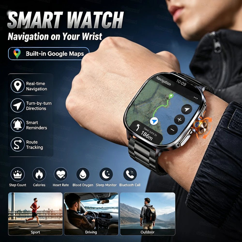 4G SIM Smartwatch | GPS, Wi-Fi & Camera | Braviixx