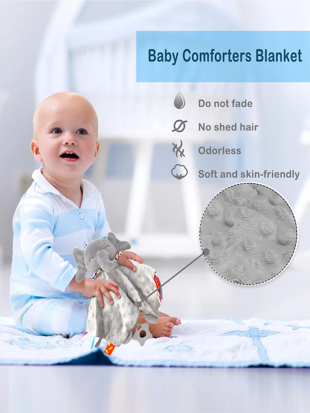 Elephant Baby Comfort Cloth | Braviixx