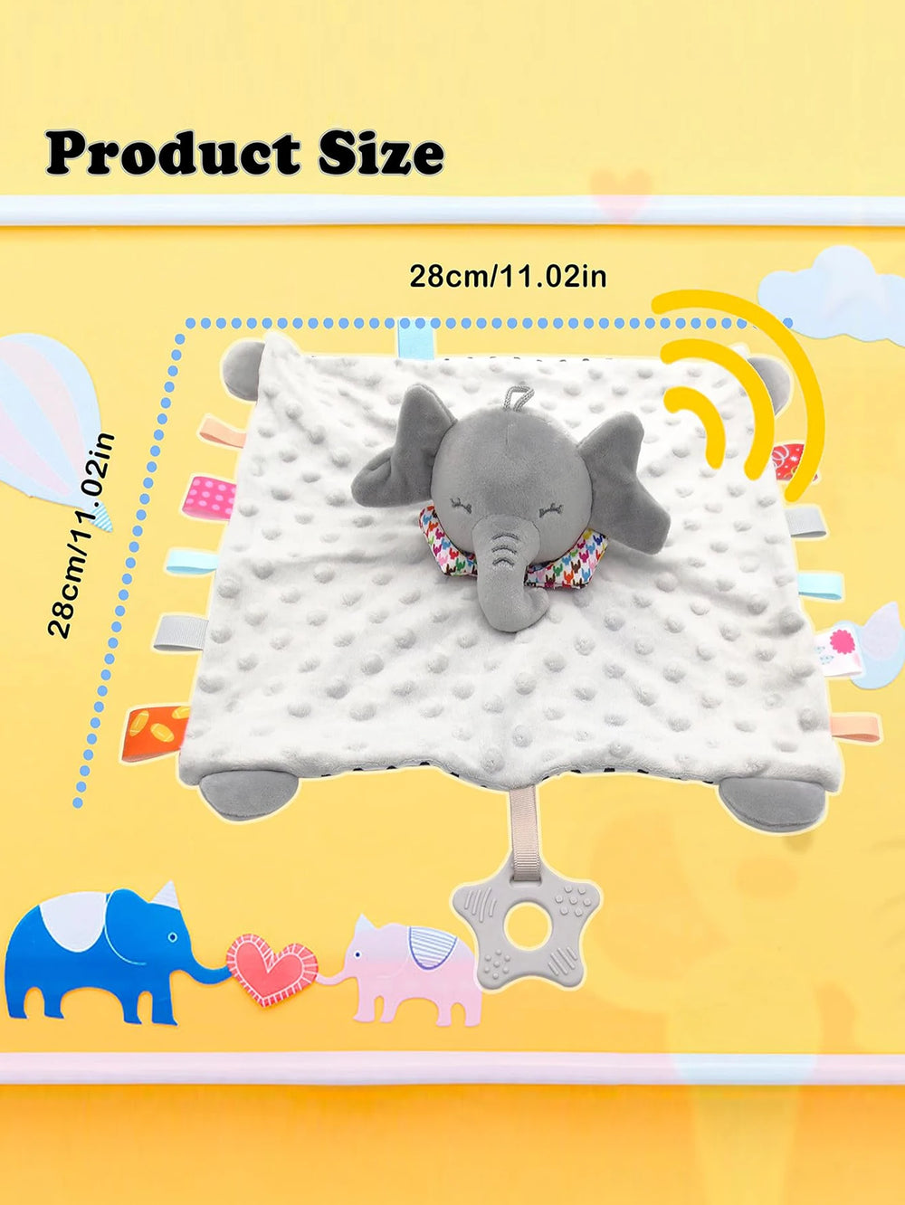 Elephant Baby Comfort Cloth | Braviixx