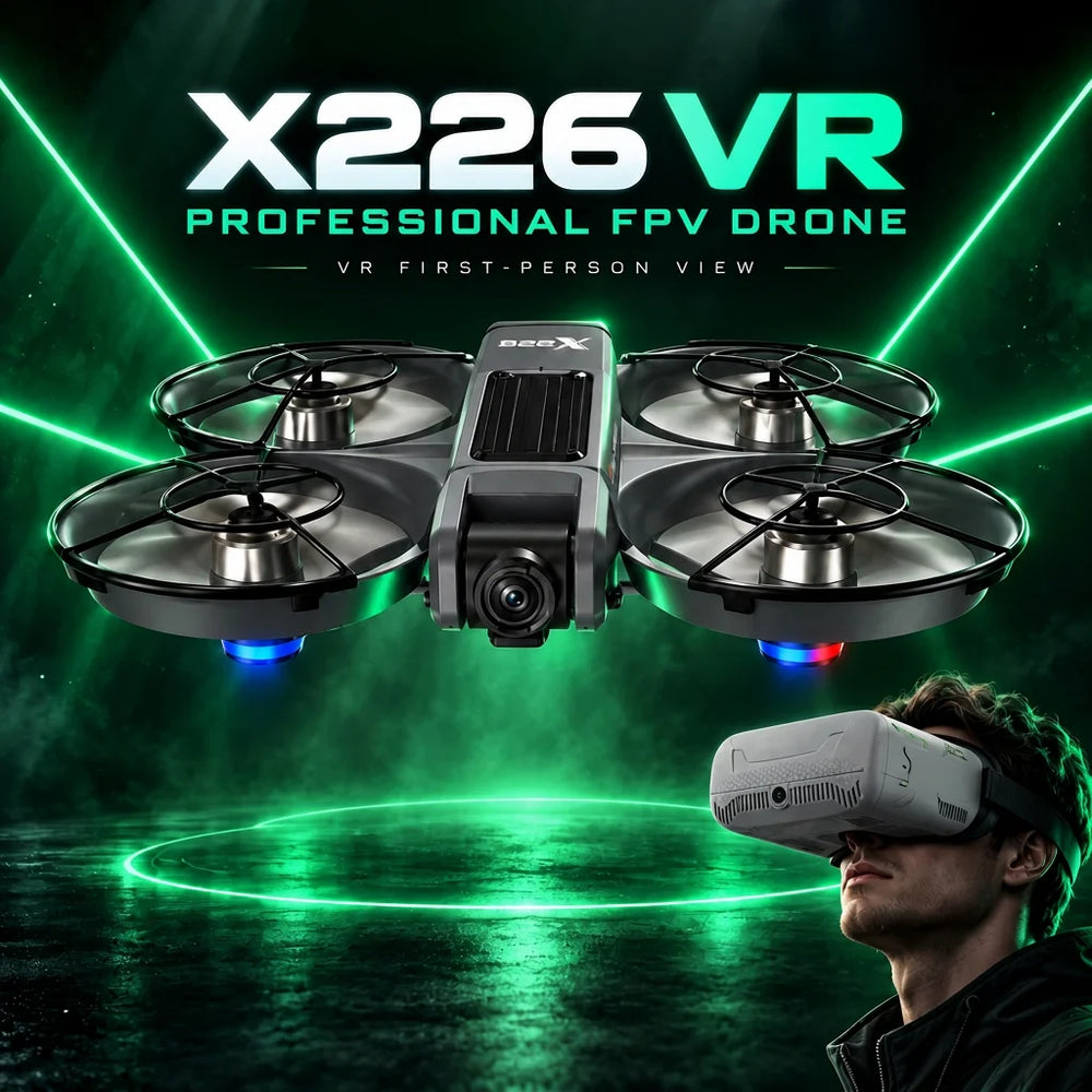 Mini FPV Camera Drone with Goggles or Screen Remote | Brushless Quadcopter | Braviixx