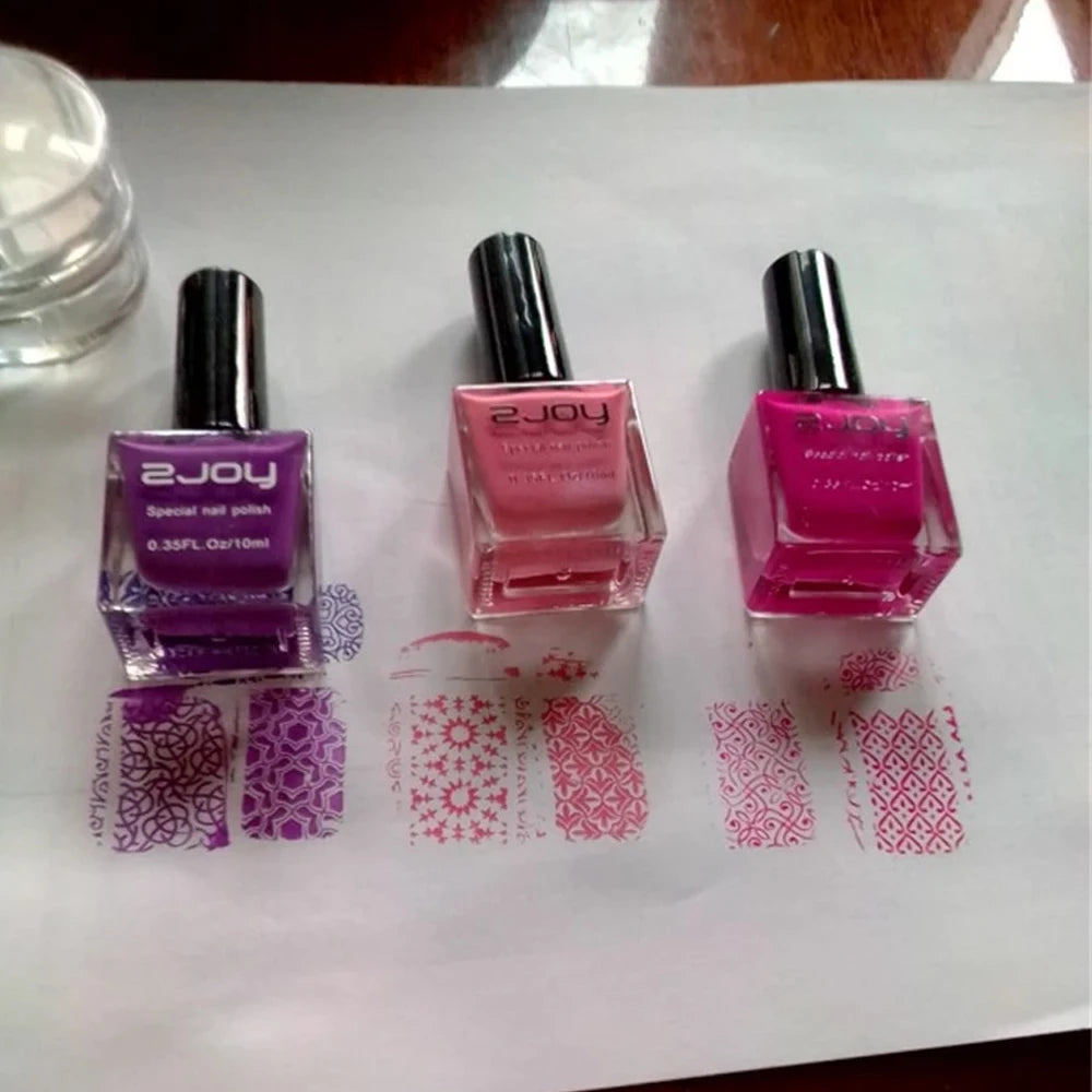 10ml Nail Art Stamping Polish | 11 Color Options | Braviixx