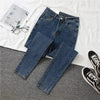 2024 New Jeans Female Denim Pants Black Color Womens Jeans Woman Stretch Bottoms Skinny Pants For Women Trousers 38