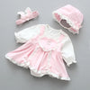 Baby Girls' Bee Print Tulle Dress | Puff-Sleeve Cartoon Dress | 1–18M | Braviixx