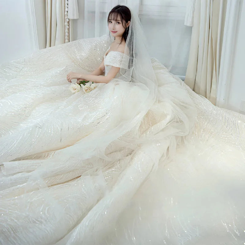Sequin Tulle Ball Gown | Bridal & Occasion Styles | Braviixx