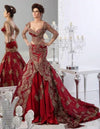 Embellished Mermaid Bridal Set | Sweetheart Blouse & Skirt | Braviixx
