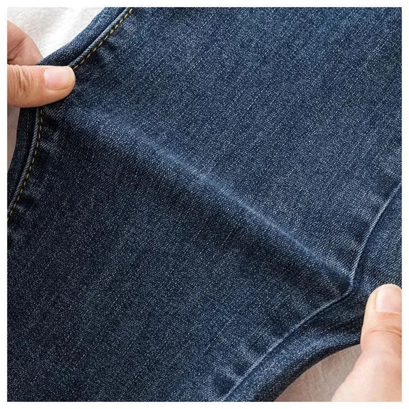 2024 New Jeans Female Denim Pants Black Color Womens Jeans Woman Stretch Bottoms Skinny Pants For Women Trousers 38
