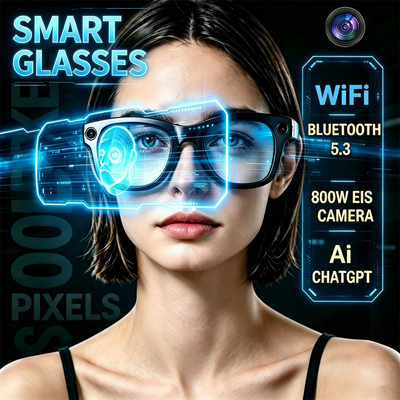 W610T Camera Smart Glasses with AI Translation | Braviixx