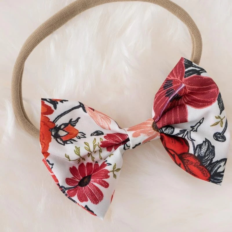 Baby Girls' Floral Bow Summer Dress | Short-Sleeve Outfit | 0–18M | Braviixx