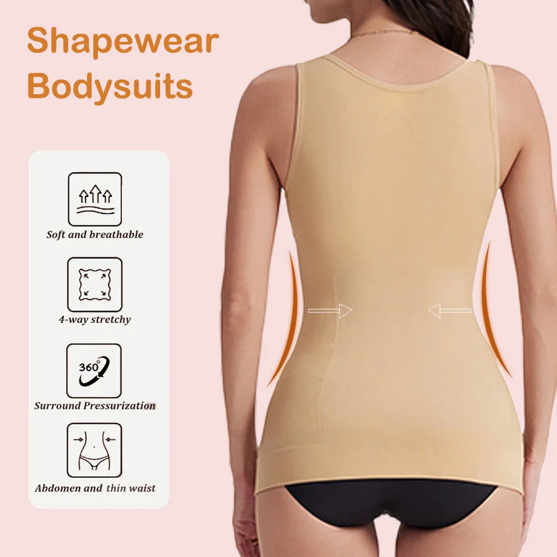 Women's Padded-Bra Shapewear Cami | Braviixx