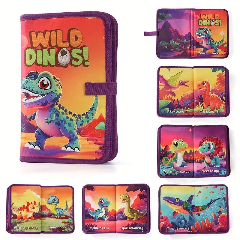 Animal Touch-and-Feel Cloth Book | Braviixx
