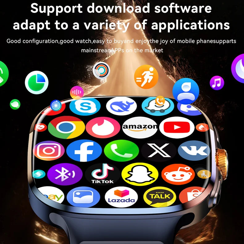 4G SIM Smartwatch | AMOLED & Rotating Camera | Braviixx