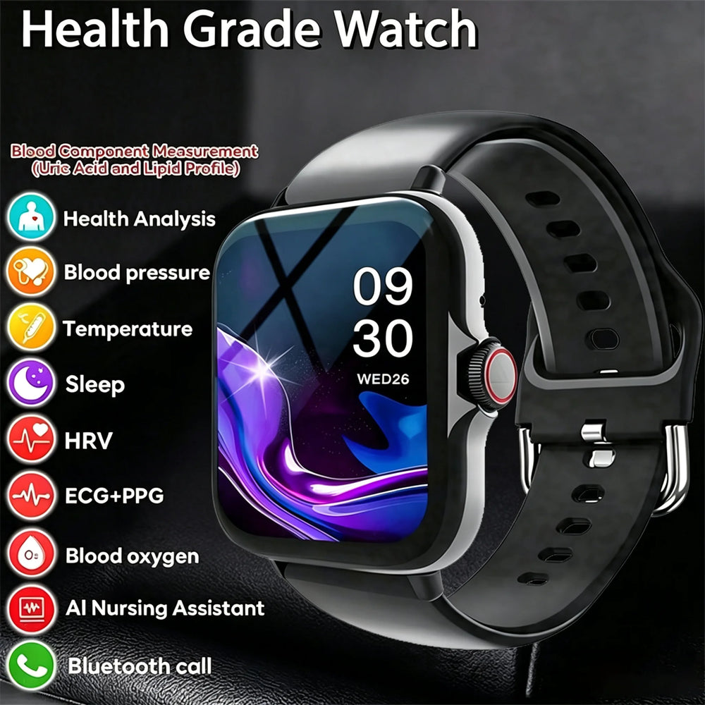 5ATM Bluetooth Calling Smart Watch with Sports Mode & Custom Dials | Braviixx